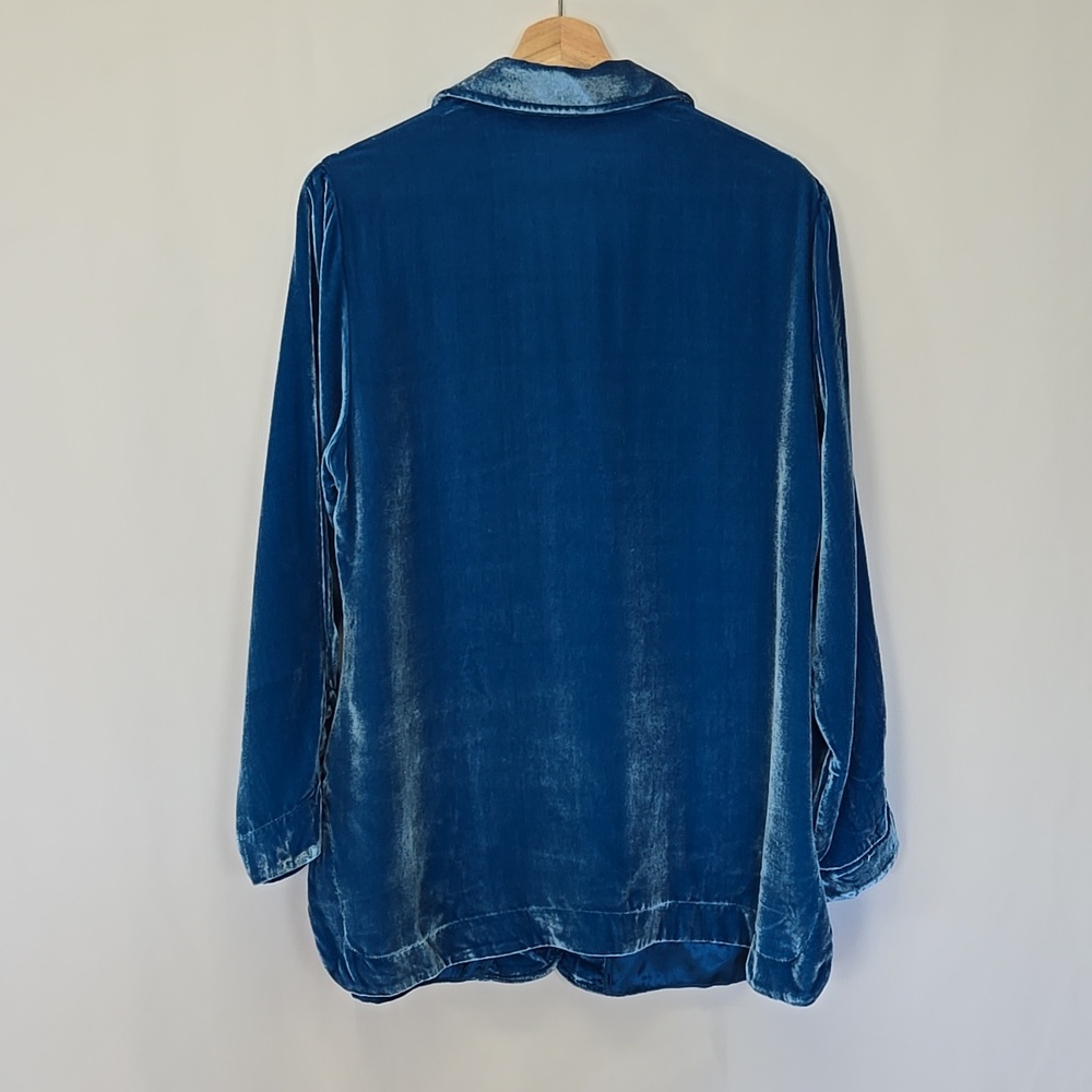 Soft Surroundings Velvet Boyfriend Tunic - Size Medium - Picture 10 of 15